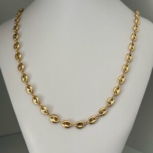Classic Gold Link Necklace